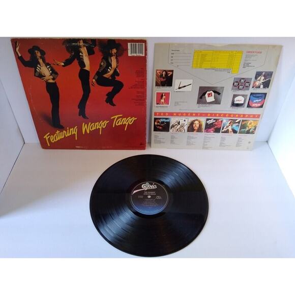 Ted Nugent ‎Scream Dream Vinyl LP Record Album 1980 Hard Rock Wango Tango Inner - Picture 2 of 3